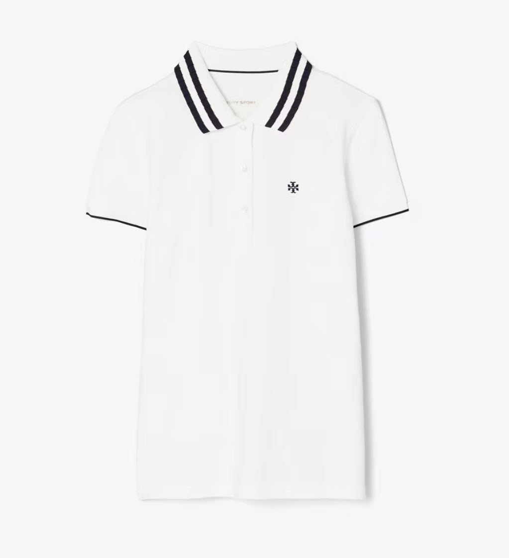 Tory Burch Pleated Polo