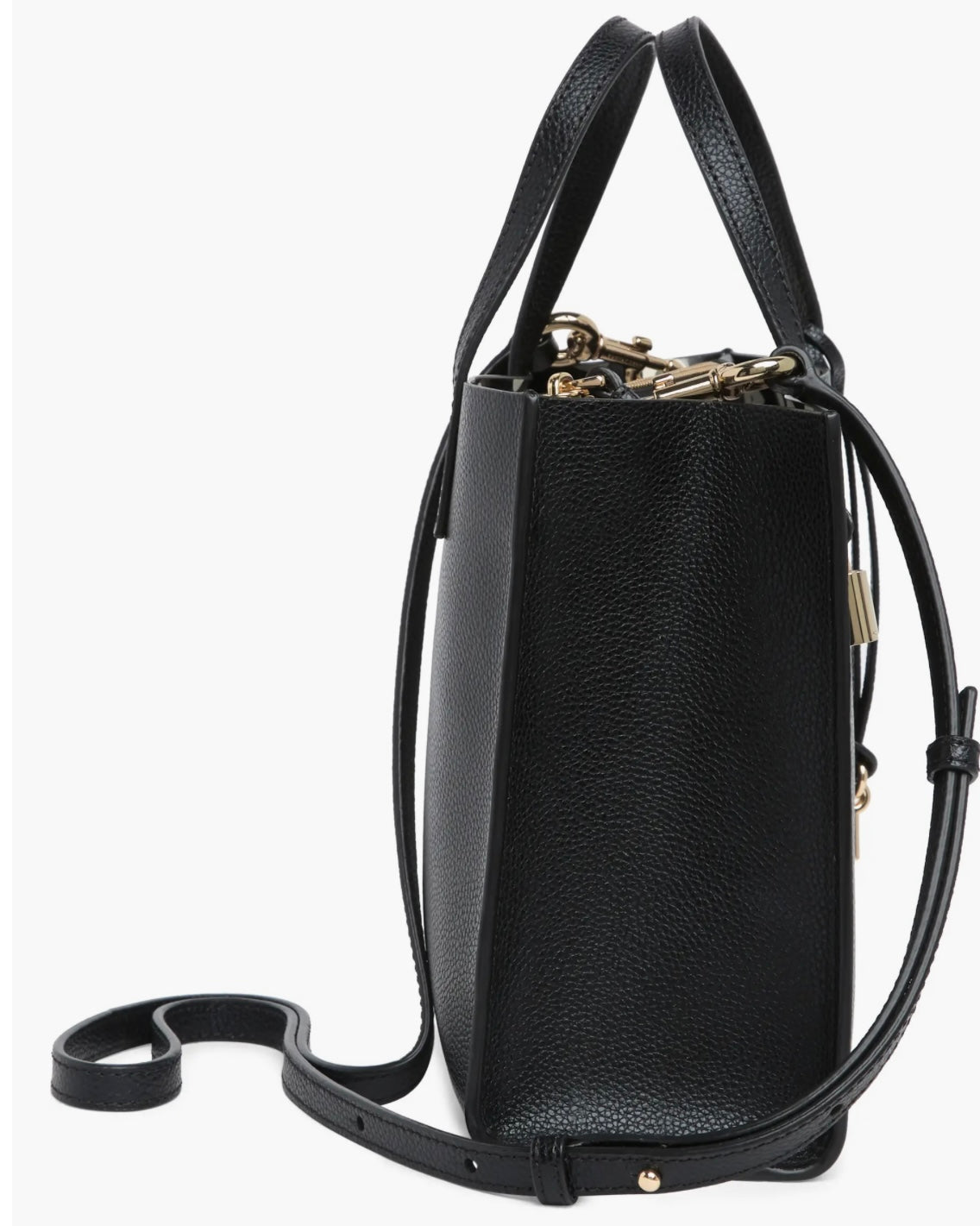 Marc Jacobs Mini Grind Coated Leather Tote Bag