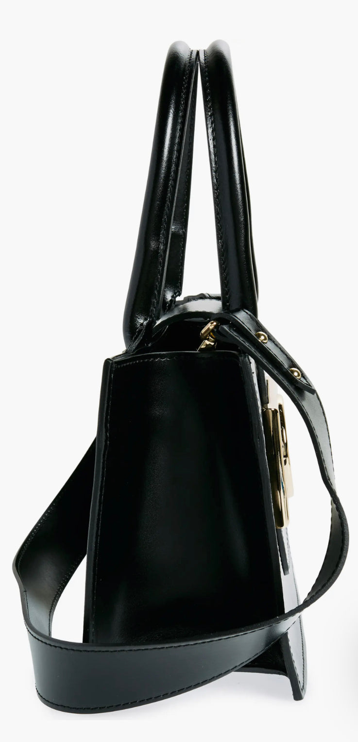 Valentino Aimee Super V Leather Satchel Bag