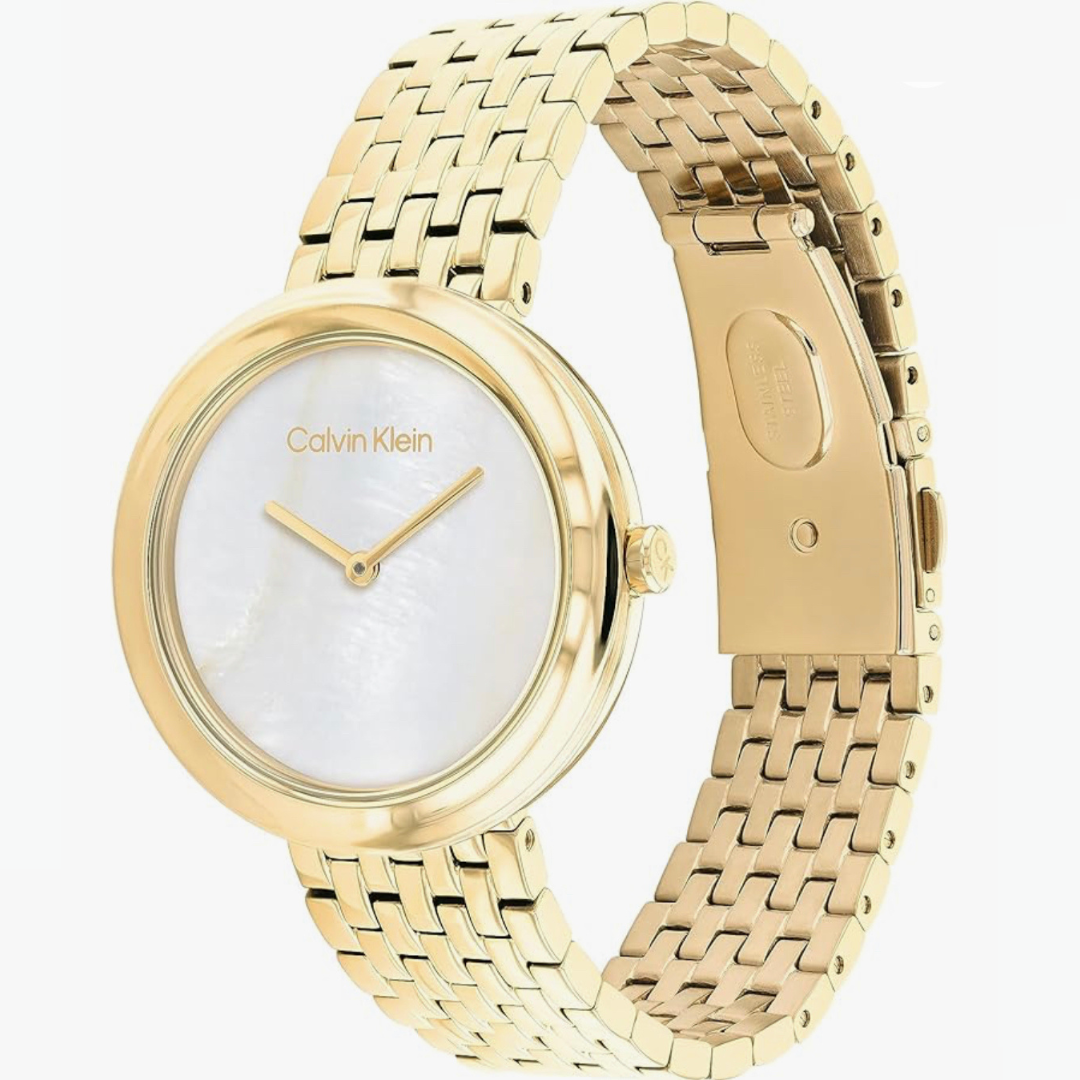 Calvin Klein Twisted Bezel Watch