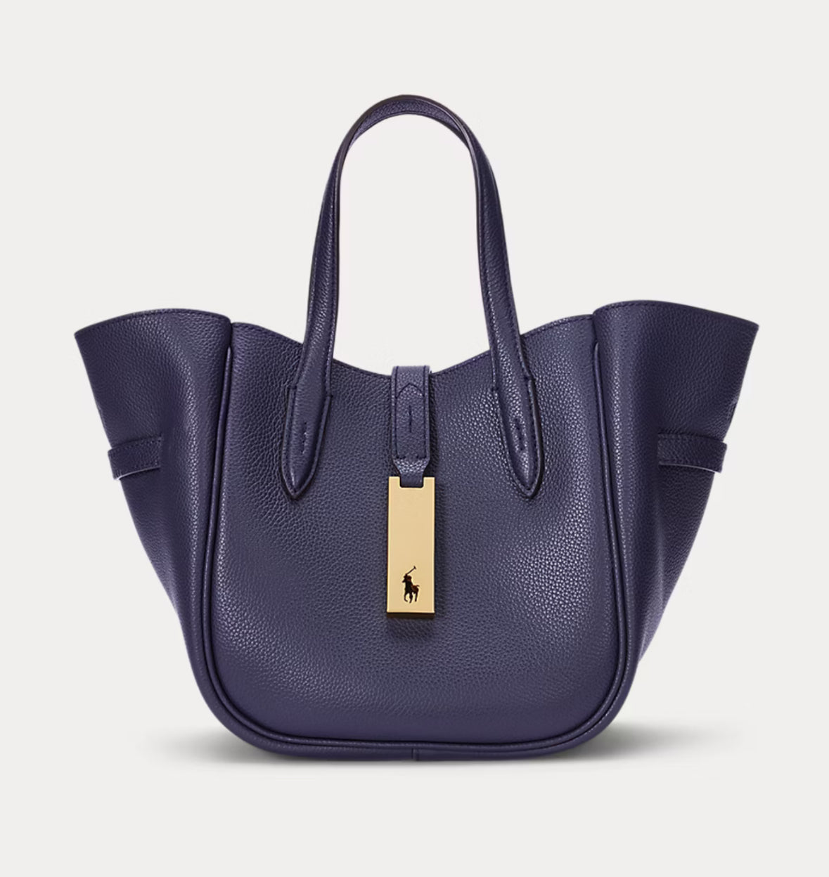 Ralph Lauren Small Navy Blue Tote