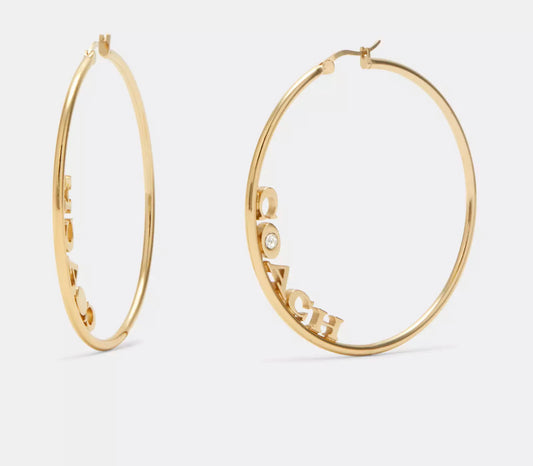 Coach Hoop Earrings