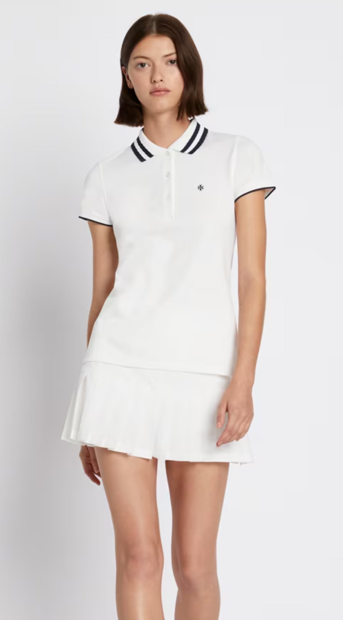 Tory Burch Pleated Polo