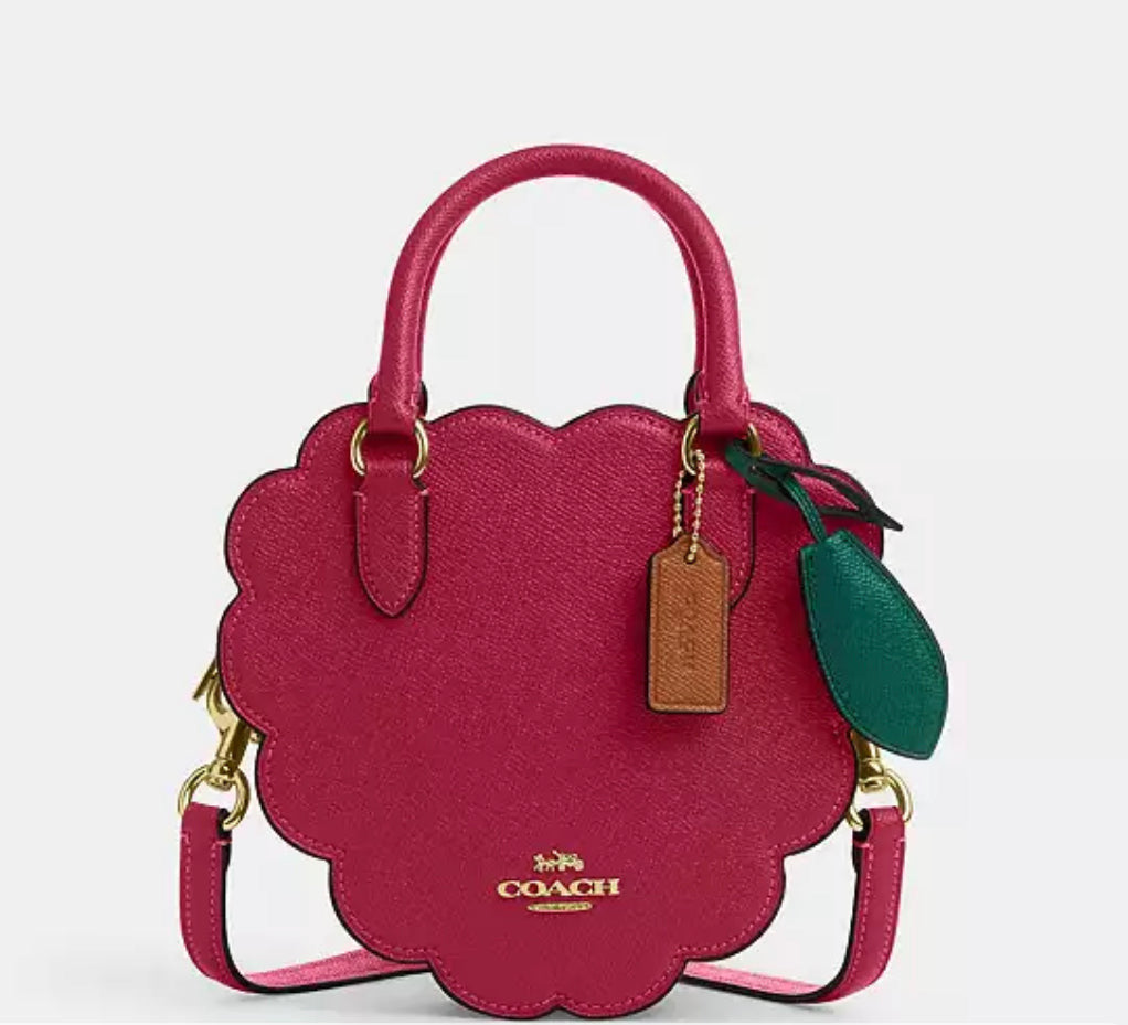 Coach Raspberry Crossbody Bag