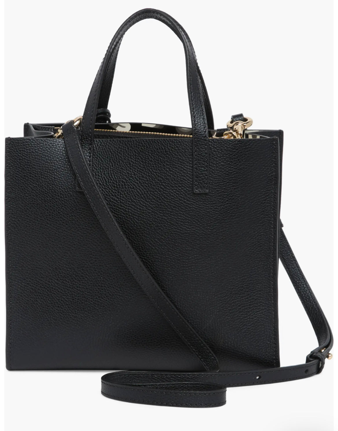 Marc Jacobs Mini Grind Coated Leather Tote Bag