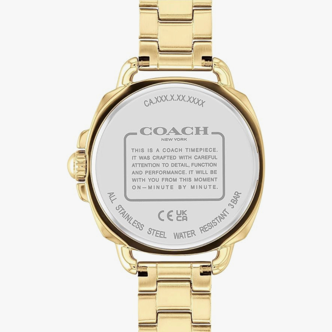 Coach Tatum Gold Plated Watch