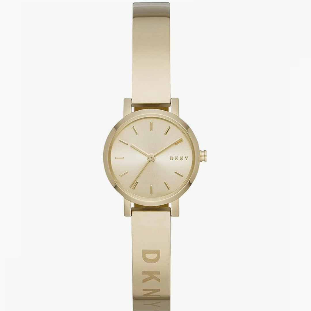 DKNY Soho Slim Gold-Tone Stainless Steel Quartz Watch