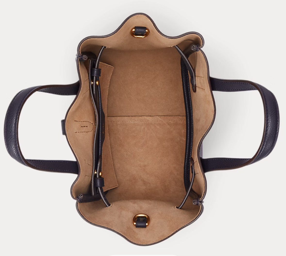 Ralph Lauren Small Navy Blue Tote