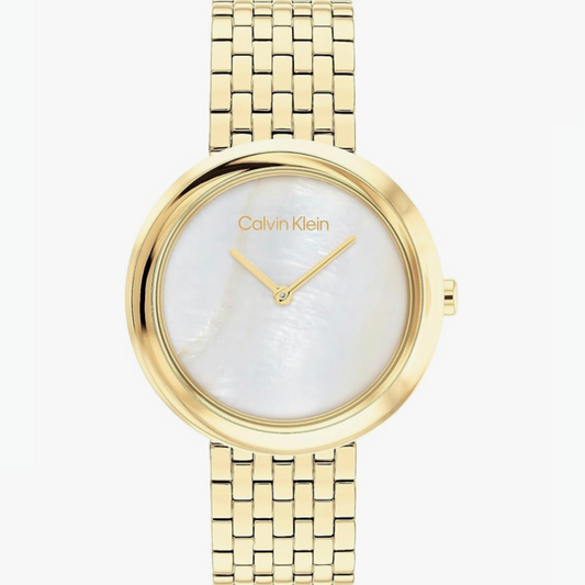 Calvin Klein Twisted Bezel Watch