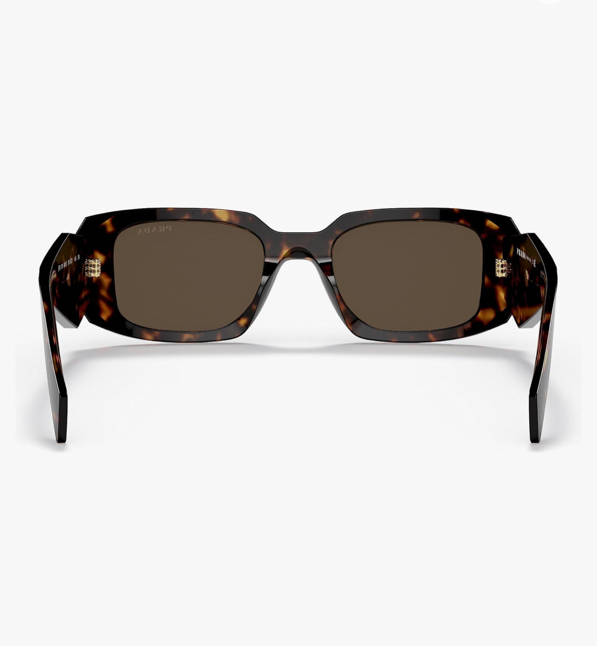 Prada Tortoise Rectangle Sunglasses