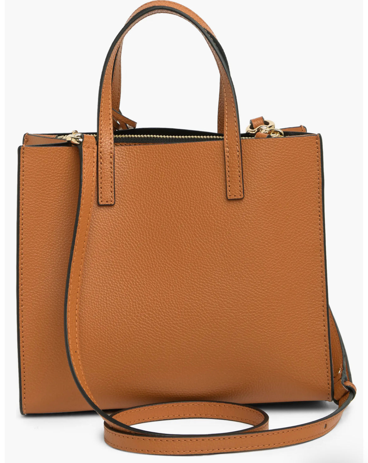 Marc Jacobs Mini Grind Coated Leather Tote Bag