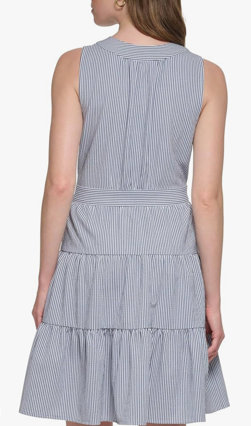 Tommy Hilfiger Seersucker Fabric Dress