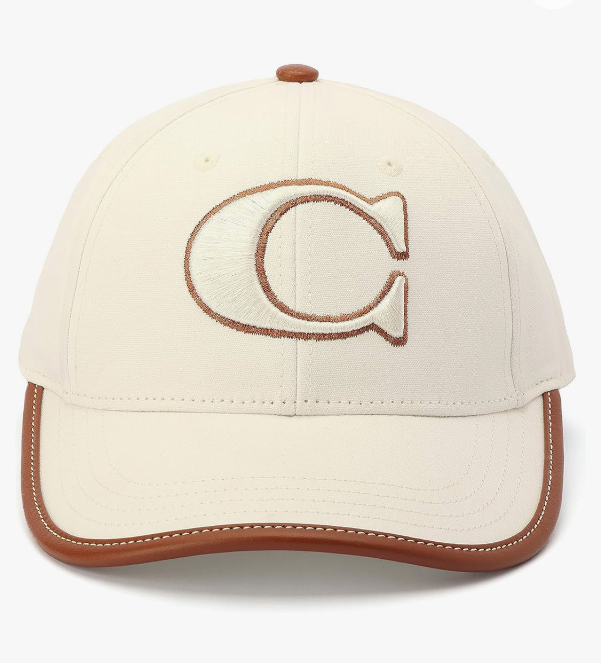 Coach C Cotton Canvas Baseball cap