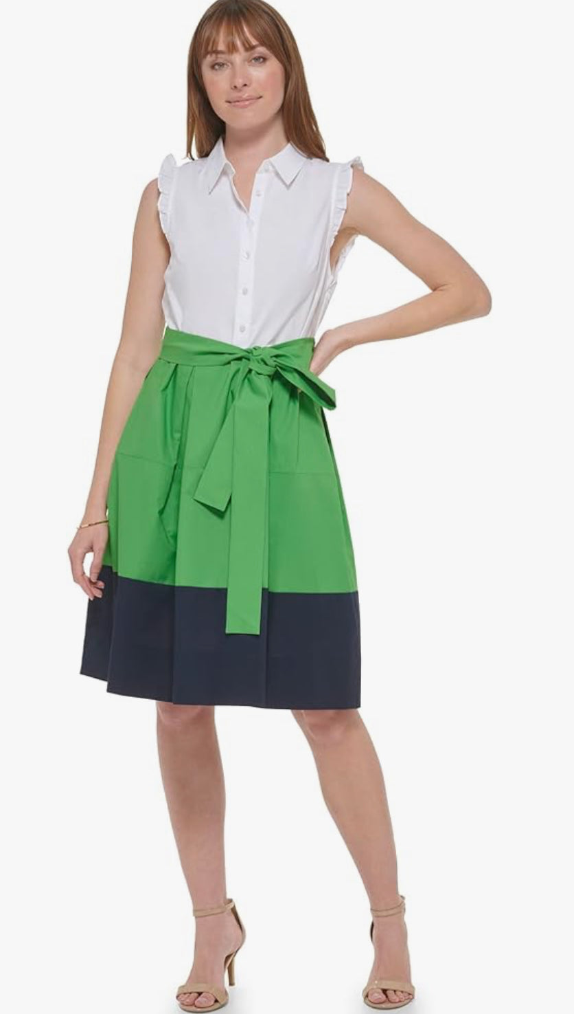 Tommy Hilfiger Sleeveless Fit and Flare Dress