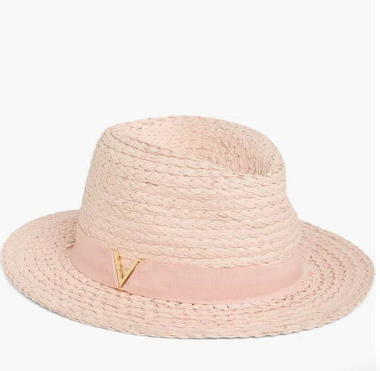 Vince Camuto Metallic Lala Paper Panama Hat