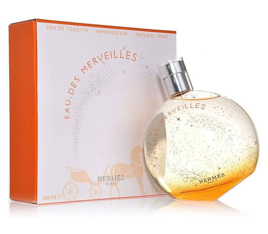 Hermes Eau Des Merveilles For Women. Eau De Toilette Spray 3.3 Oz