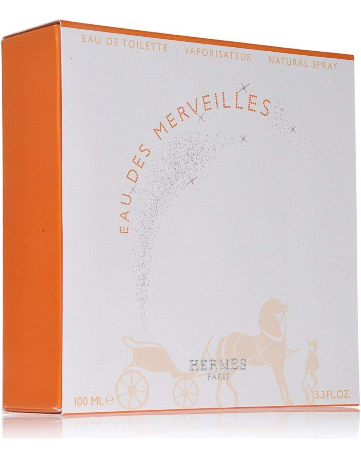 Hermes Eau Des Merveilles For Women. Eau De Toilette Spray 3.3 Oz