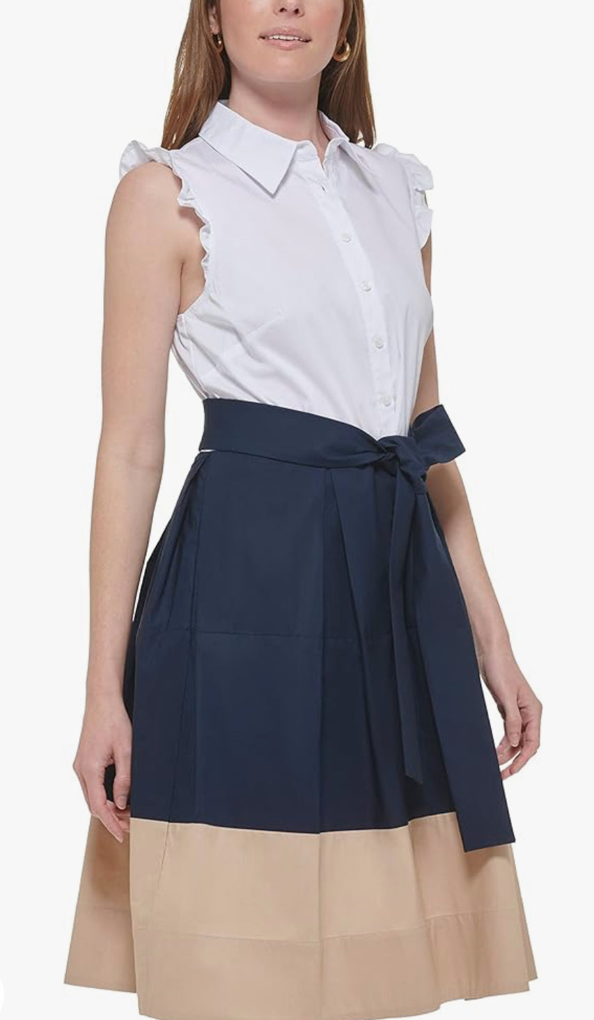 Tommy Hilfiger Sleeveless Fit and Flare Dress