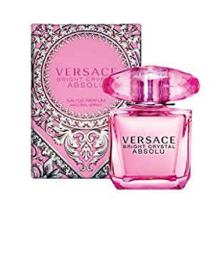 Versace Bright Crystal Absolu Eau de Perfume Spray, 3.0 Ounce