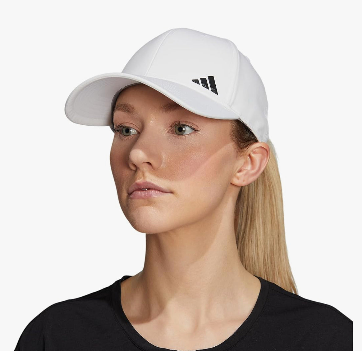 adidas Women's Backless Ponytail Hat Adjustable Fit Baseball Cap