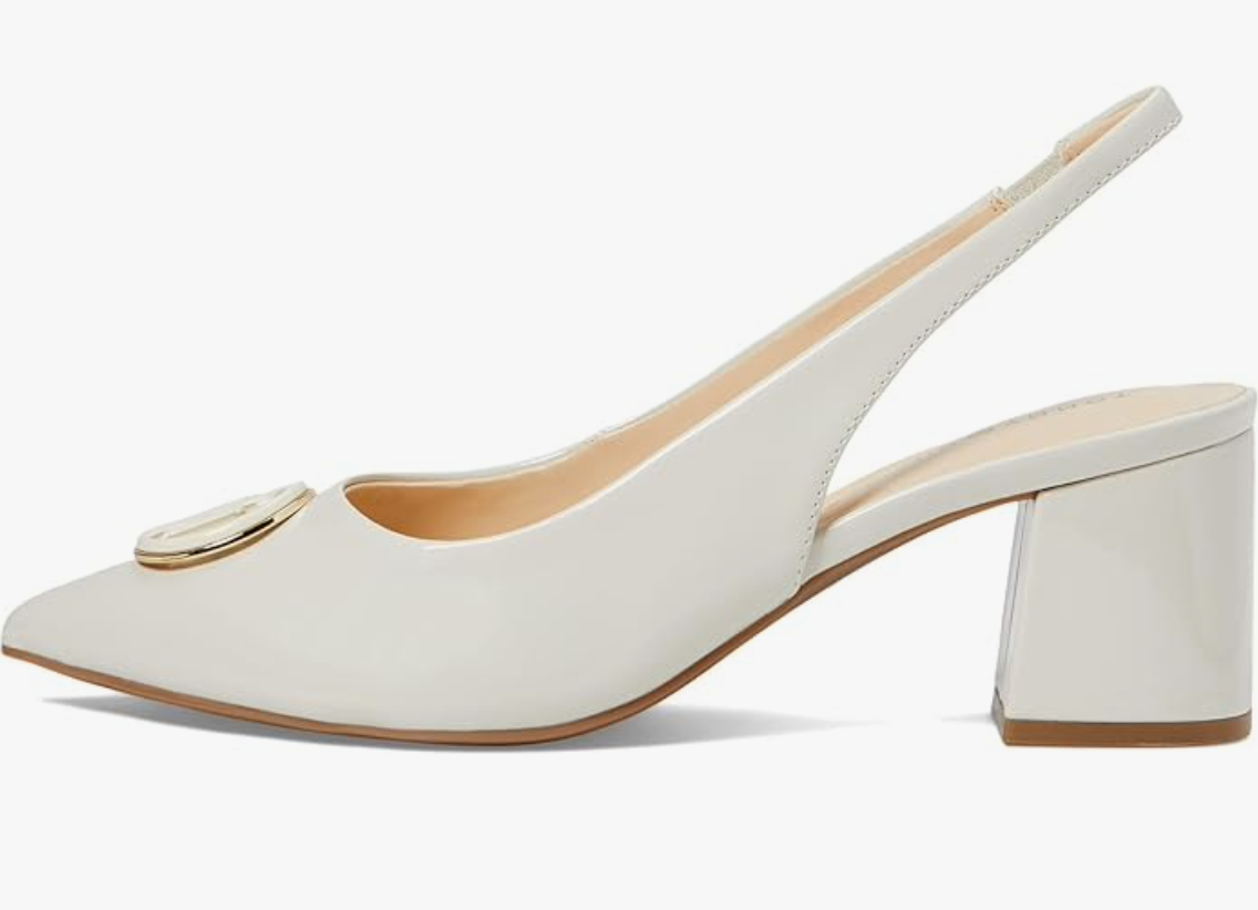 Tommy Hilfiger Pointed Toe Squared Pumps